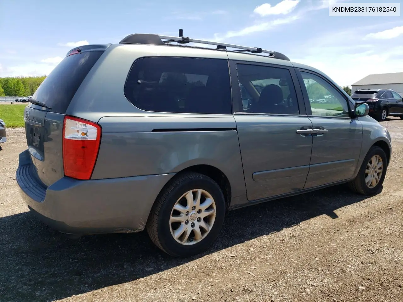 2007 Kia Sedona Ex VIN: KNDMB233176182540 Lot: 55981965
