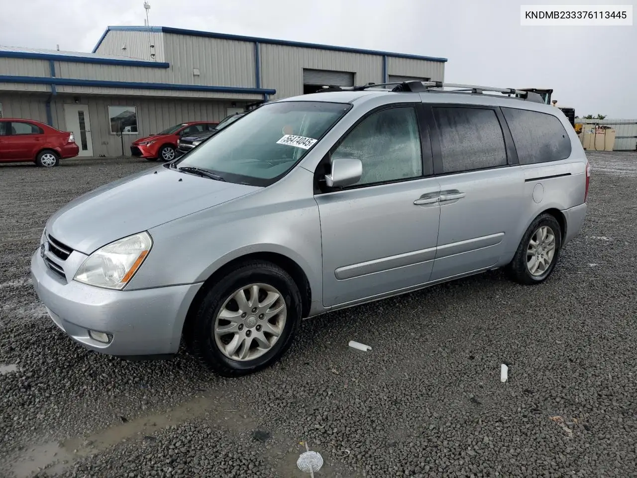 2007 Kia Sedona Ex VIN: KNDMB233376113445 Lot: 56474045