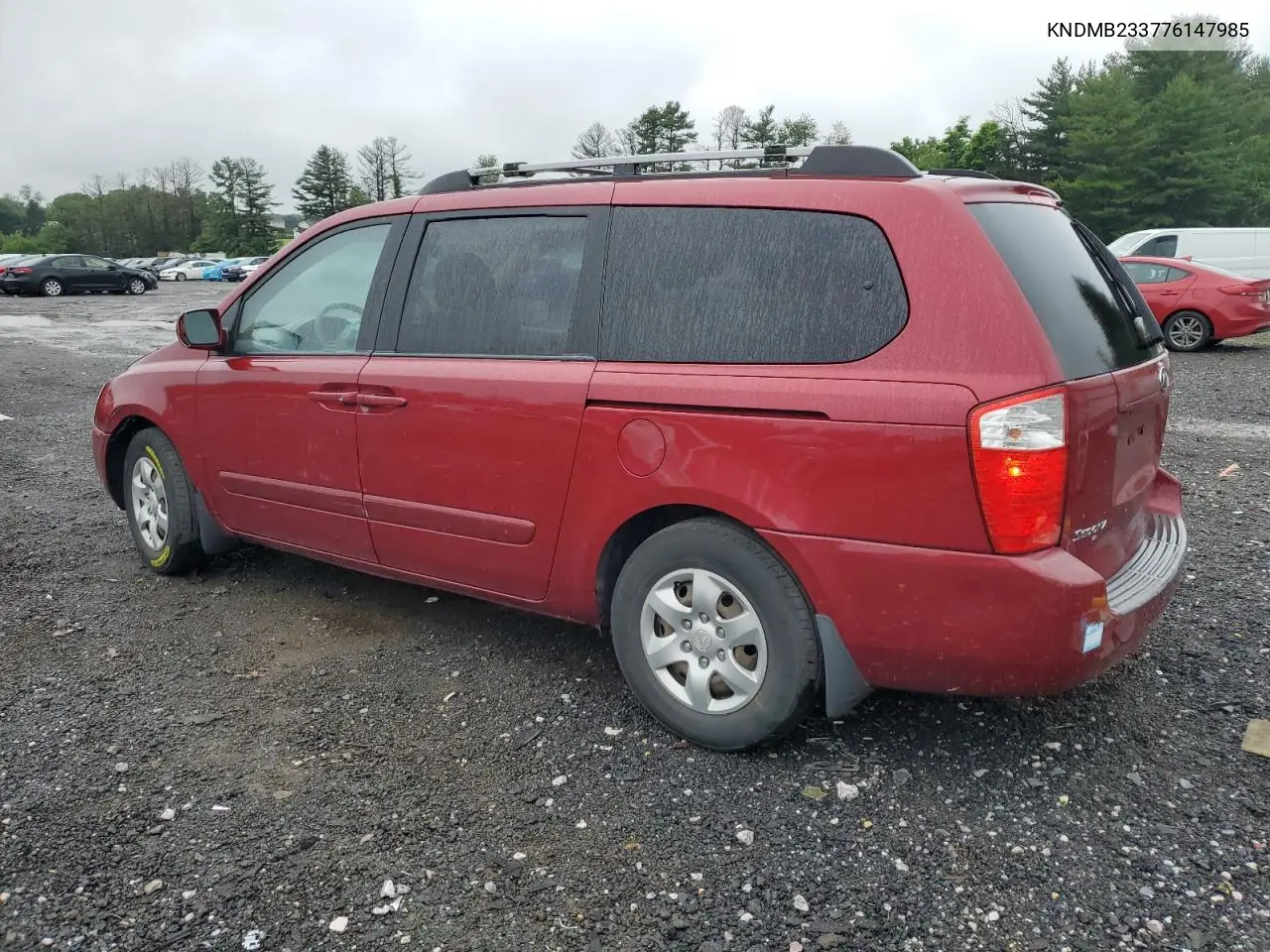 2007 Kia Sedona Ex VIN: KNDMB233776147985 Lot: 60857295