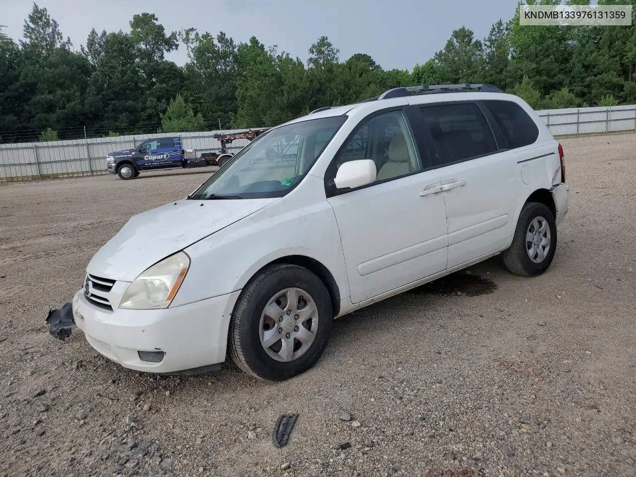 2007 Kia Sedona Ex VIN: KNDMB133976131359 Lot: 62635075