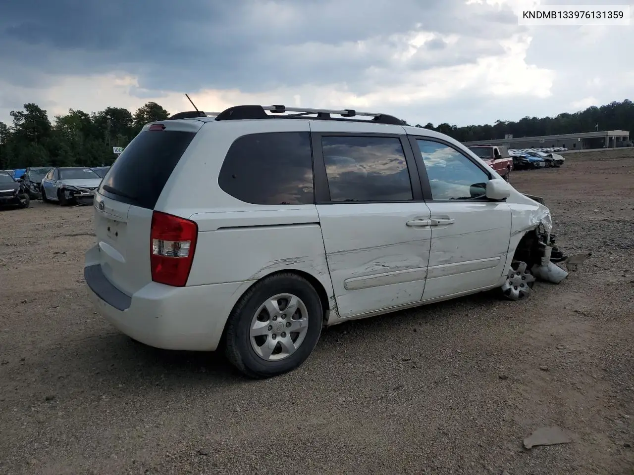 2007 Kia Sedona Ex VIN: KNDMB133976131359 Lot: 62635075