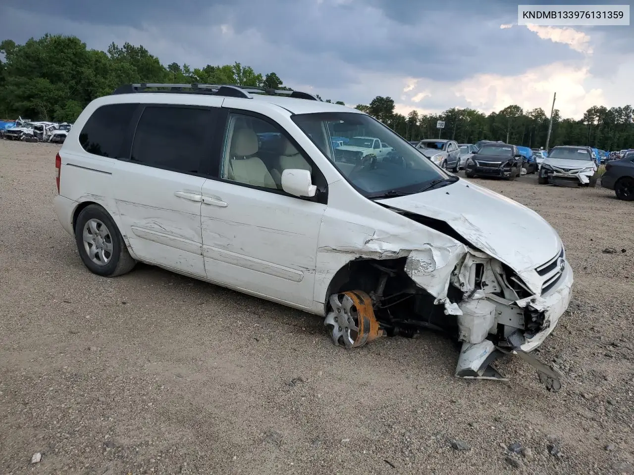 2007 Kia Sedona Ex VIN: KNDMB133976131359 Lot: 62635075