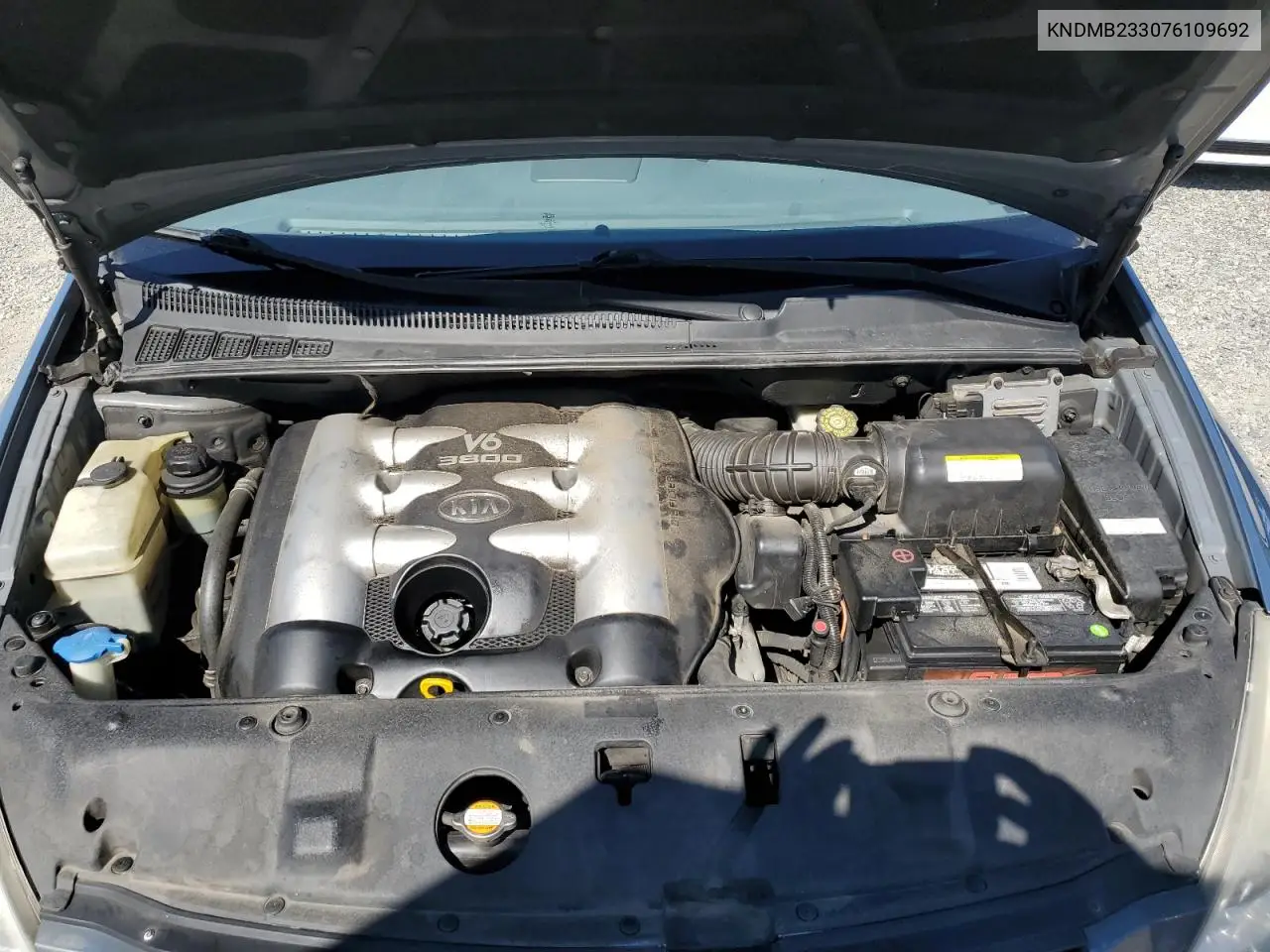 kndmb233076109692 KNDMB233076109692 2007 Kia Sedona Ex