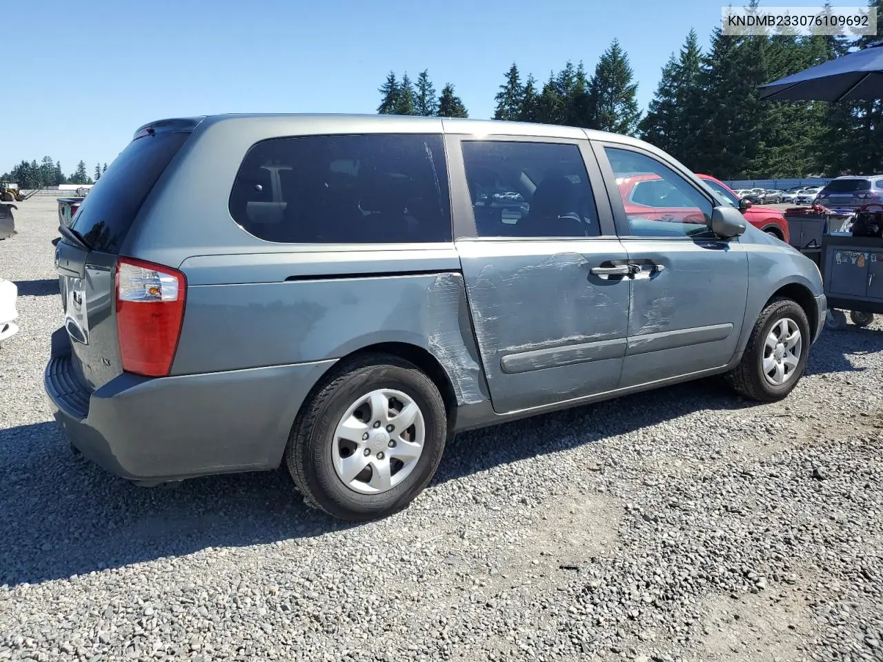 kndmb233076109692 KNDMB233076109692 2007 Kia Sedona Ex