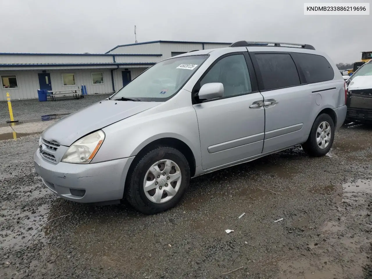 2008 Kia Sedona Ex VIN: KNDMB233886219696 Lot: 45028125