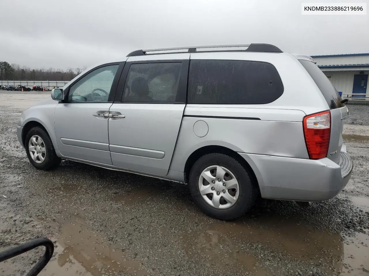 2008 Kia Sedona Ex VIN: KNDMB233886219696 Lot: 45028125
