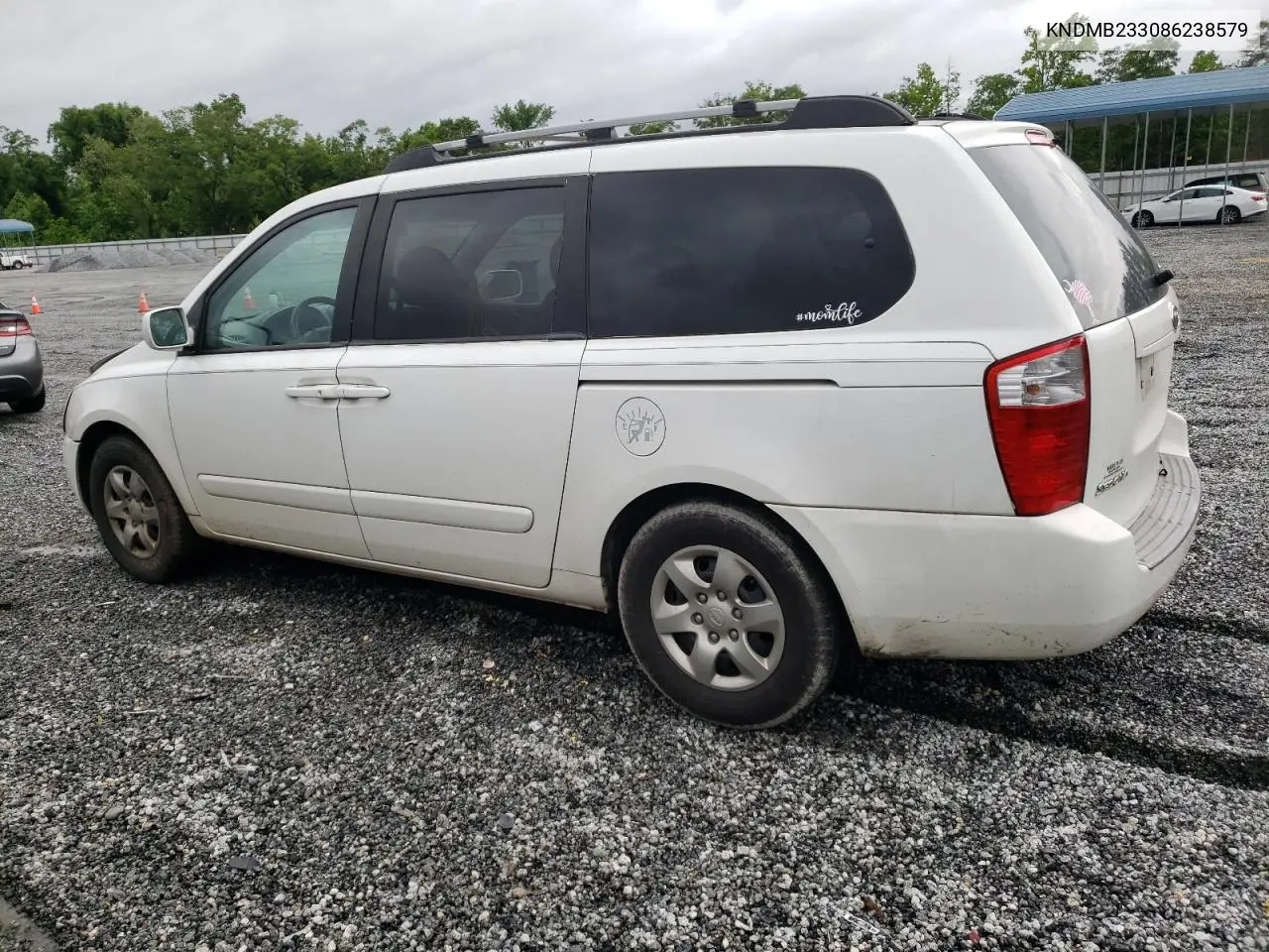 2008 Kia Sedona Ex VIN: KNDMB233086238579 Lot: 56651365