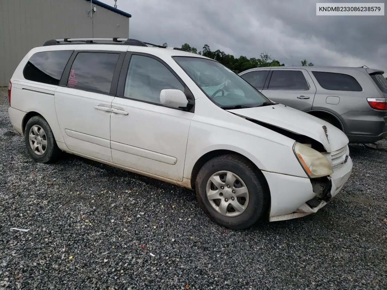 2008 Kia Sedona Ex VIN: KNDMB233086238579 Lot: 56651365