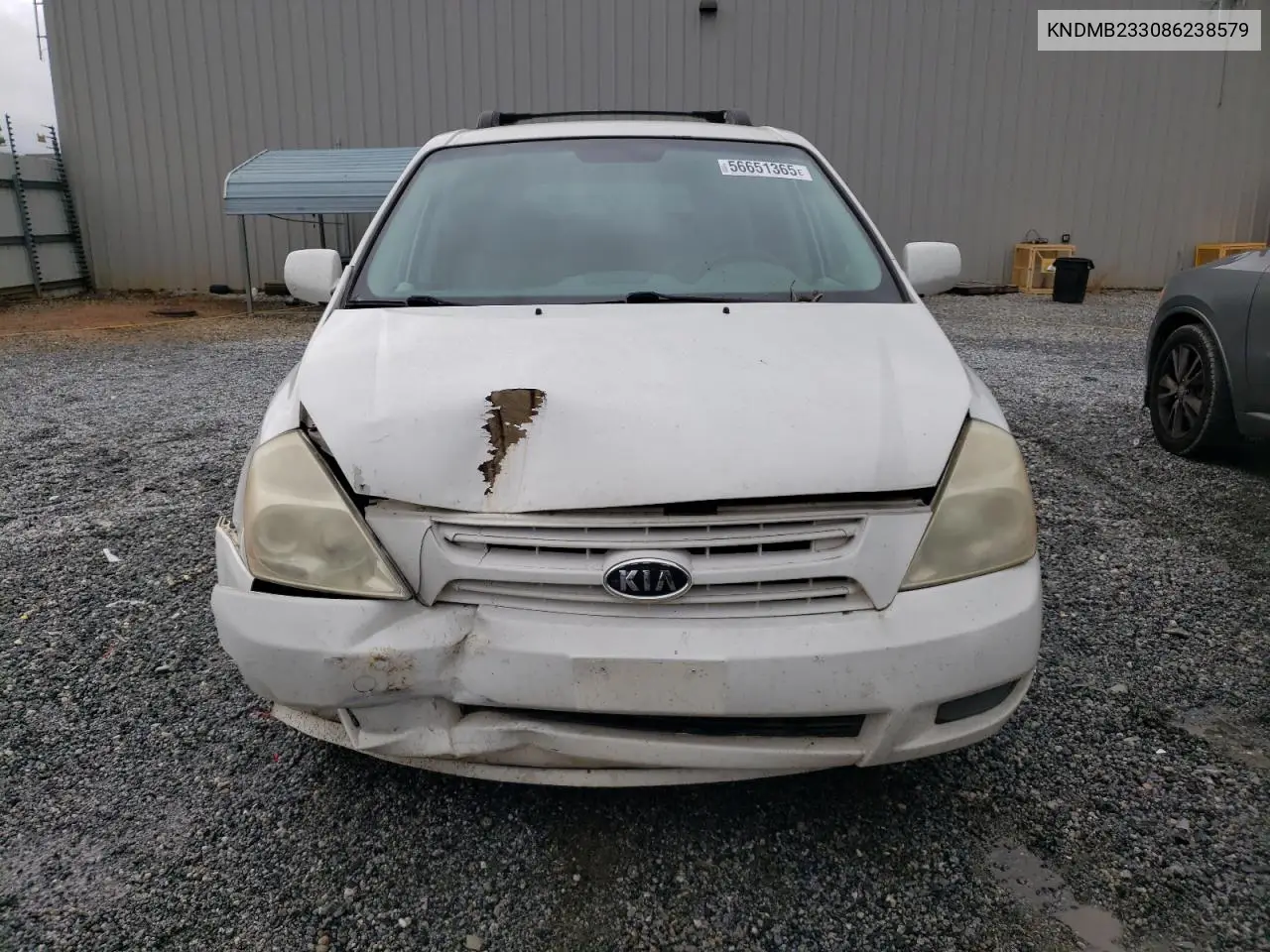2008 Kia Sedona Ex VIN: KNDMB233086238579 Lot: 56651365