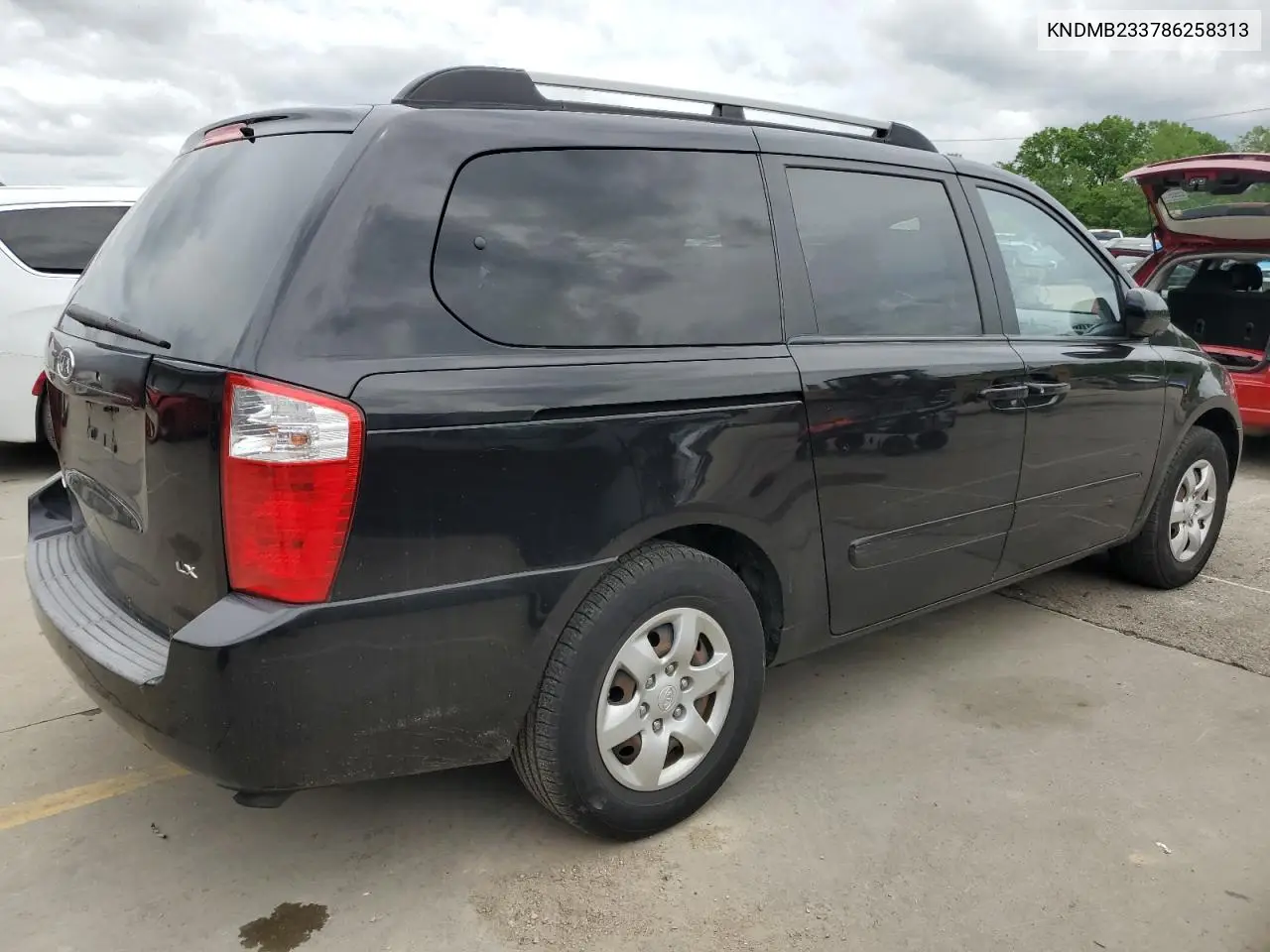 2008 Kia Sedona Ex VIN: KNDMB233786258313 Lot: 56849185