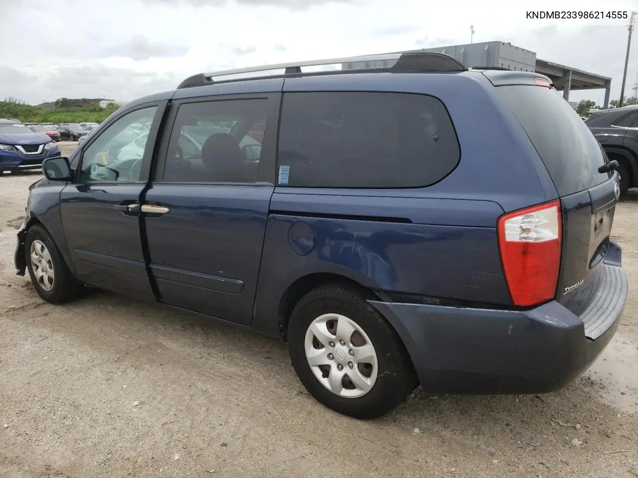 2008 Kia Sedona Ex VIN: KNDMB233986214555 Lot: 65259135
