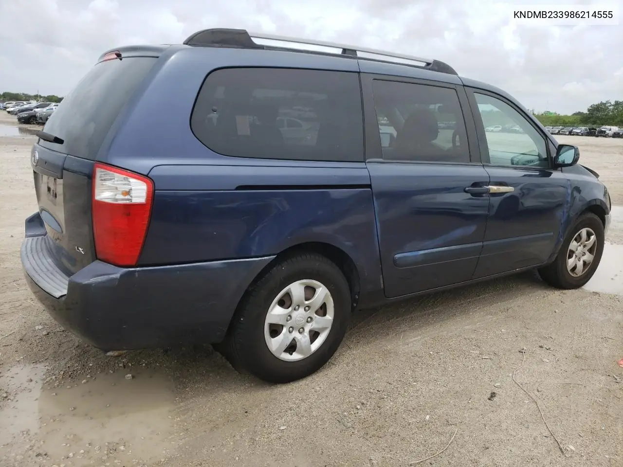 2008 Kia Sedona Ex VIN: KNDMB233986214555 Lot: 65259135