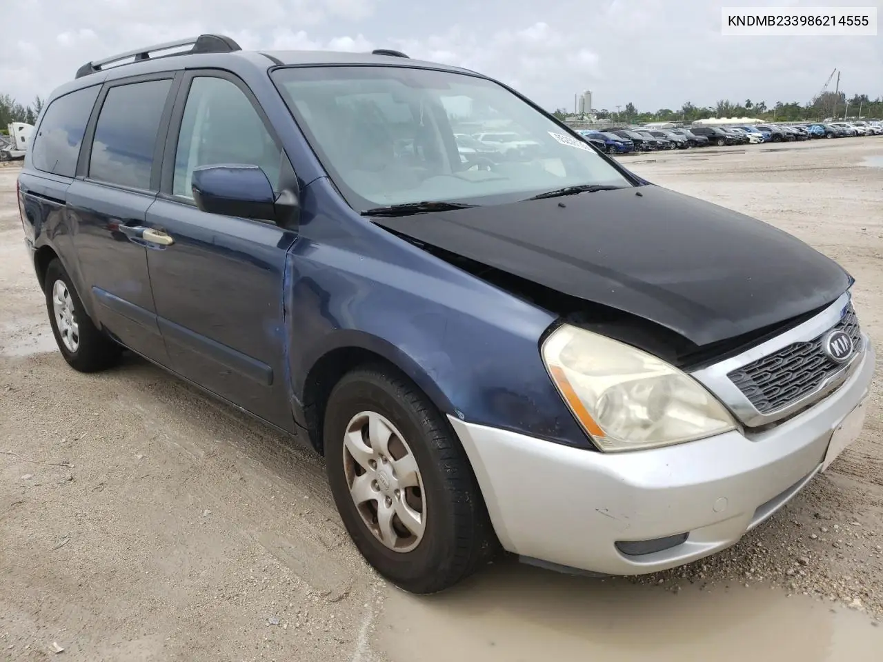 2008 Kia Sedona Ex VIN: KNDMB233986214555 Lot: 65259135