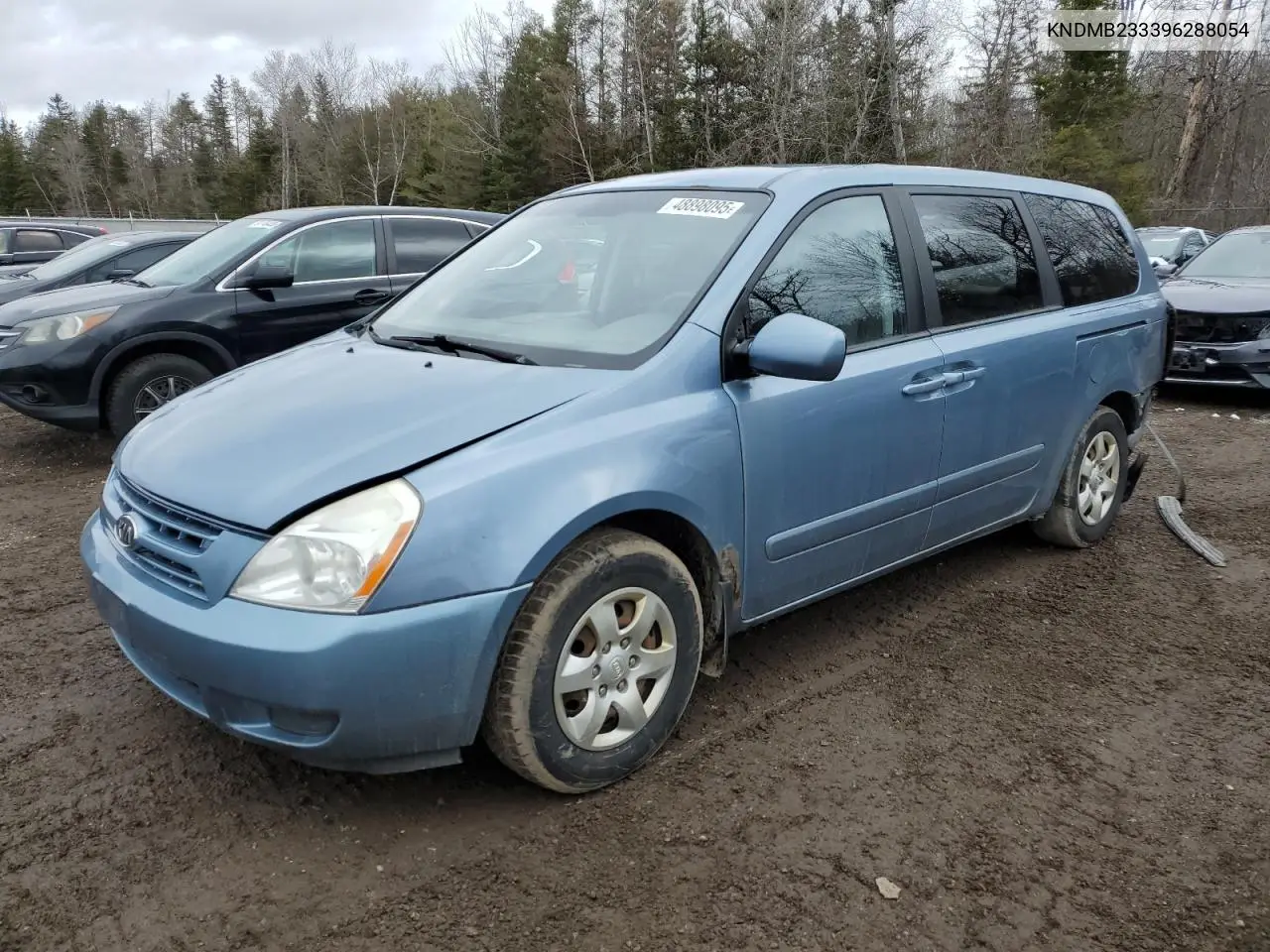 2009 Kia Sedona Ex VIN: KNDMB233396288054 Lot: 48898095