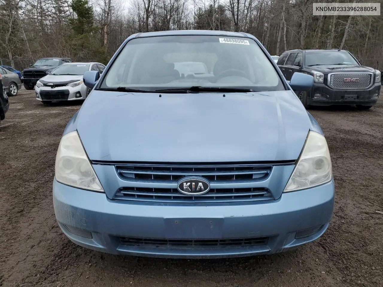 2009 Kia Sedona Ex VIN: KNDMB233396288054 Lot: 48898095