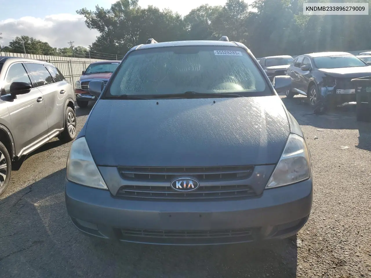 2009 Kia Sedona Ex VIN: KNDMB233896279009 Lot: 55528285