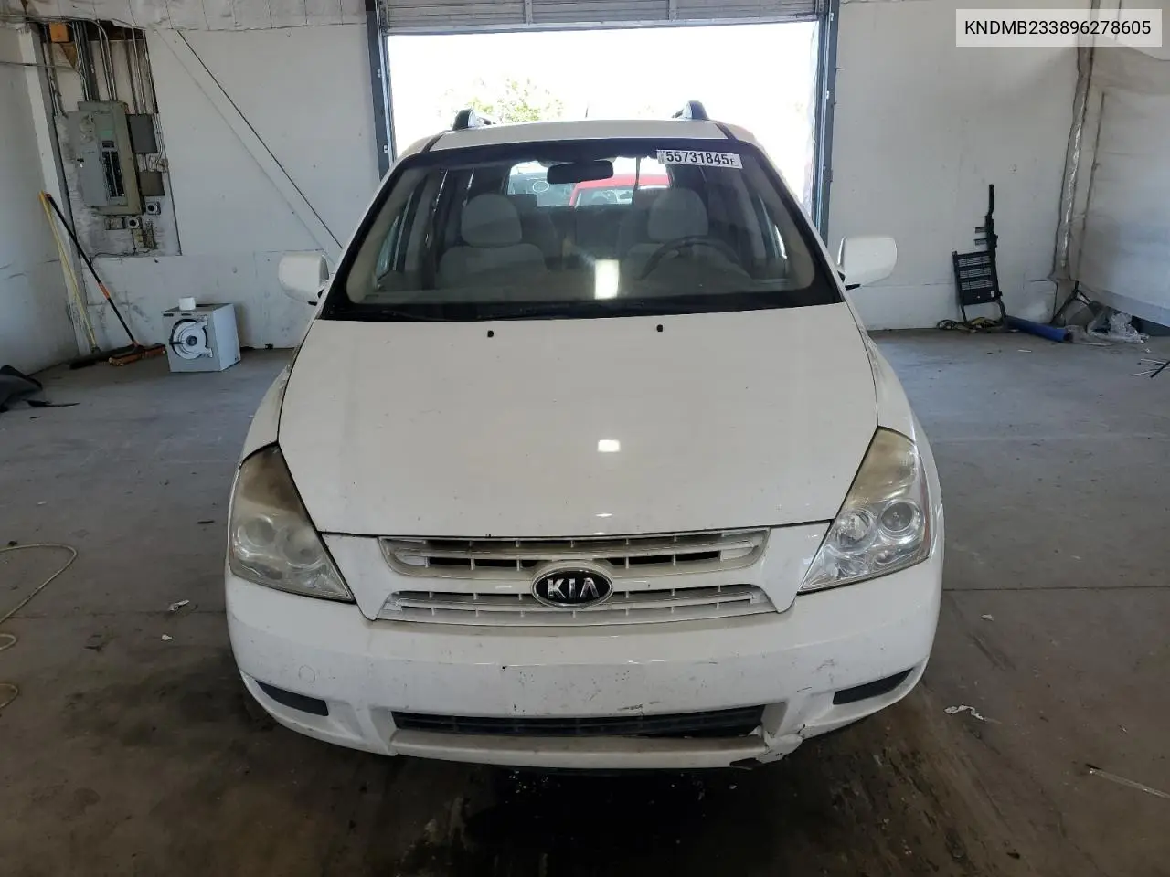 2009 Kia Sedona Ex VIN: KNDMB233896278605 Lot: 55731845
