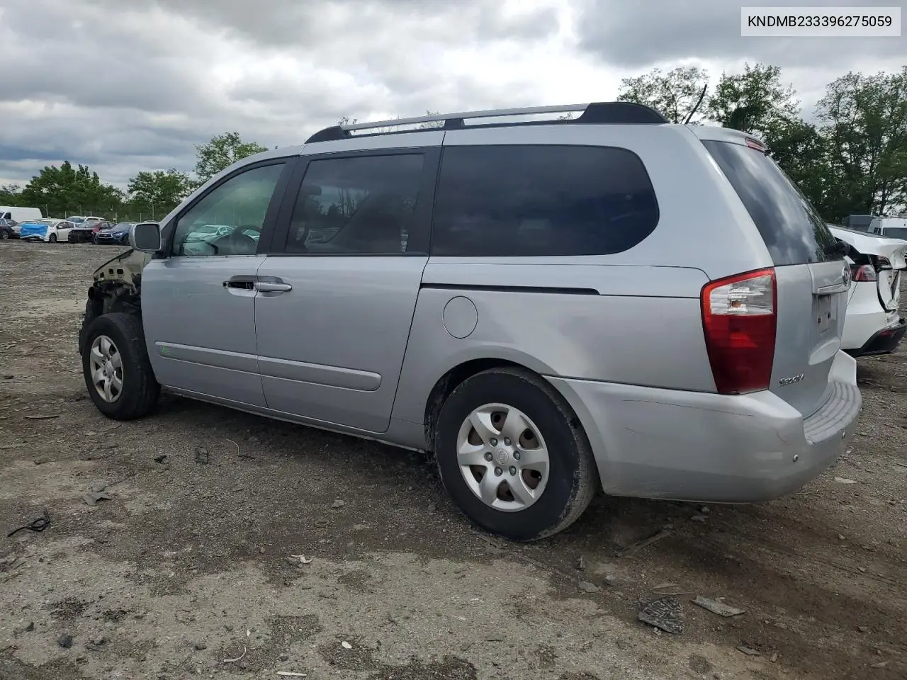 2009 Kia Sedona Ex VIN: KNDMB233396275059 Lot: 55790855