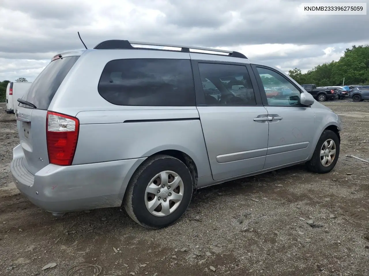 2009 Kia Sedona Ex VIN: KNDMB233396275059 Lot: 55790855