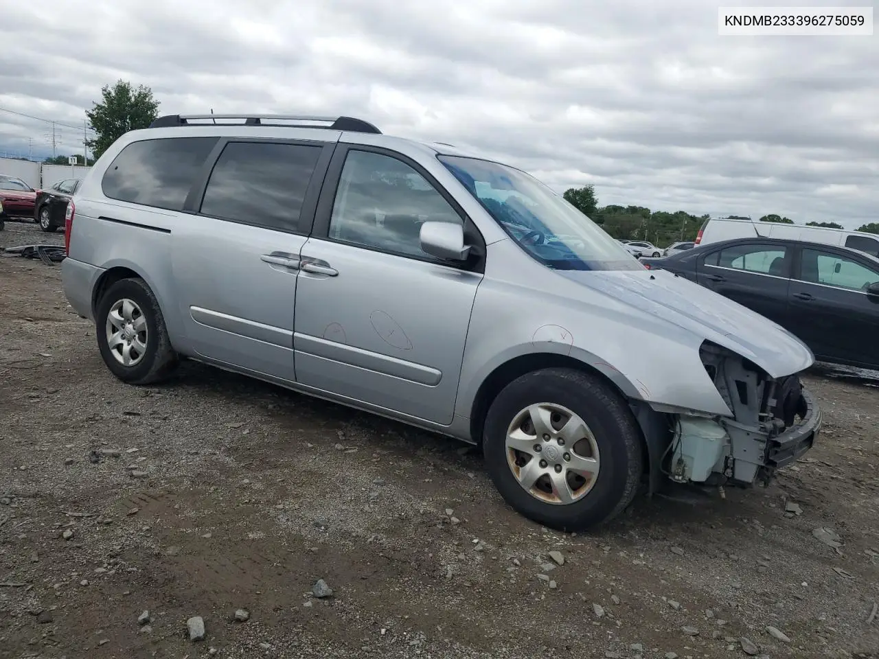 2009 Kia Sedona Ex VIN: KNDMB233396275059 Lot: 55790855