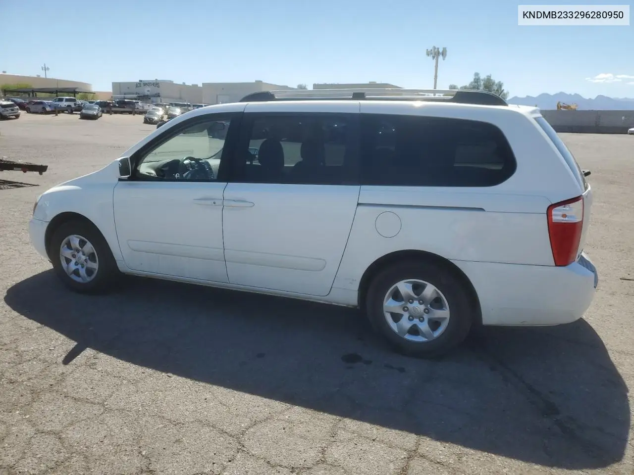 2009 Kia Sedona Ex VIN: KNDMB233296280950 Lot: 56701425