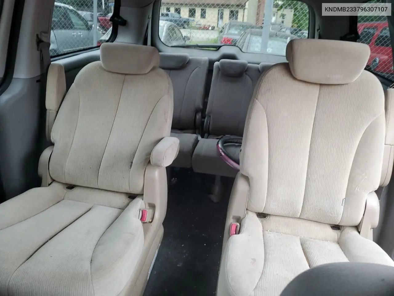 2009 Kia Sedona Ex VIN: KNDMB233796307107 Lot: 62647715