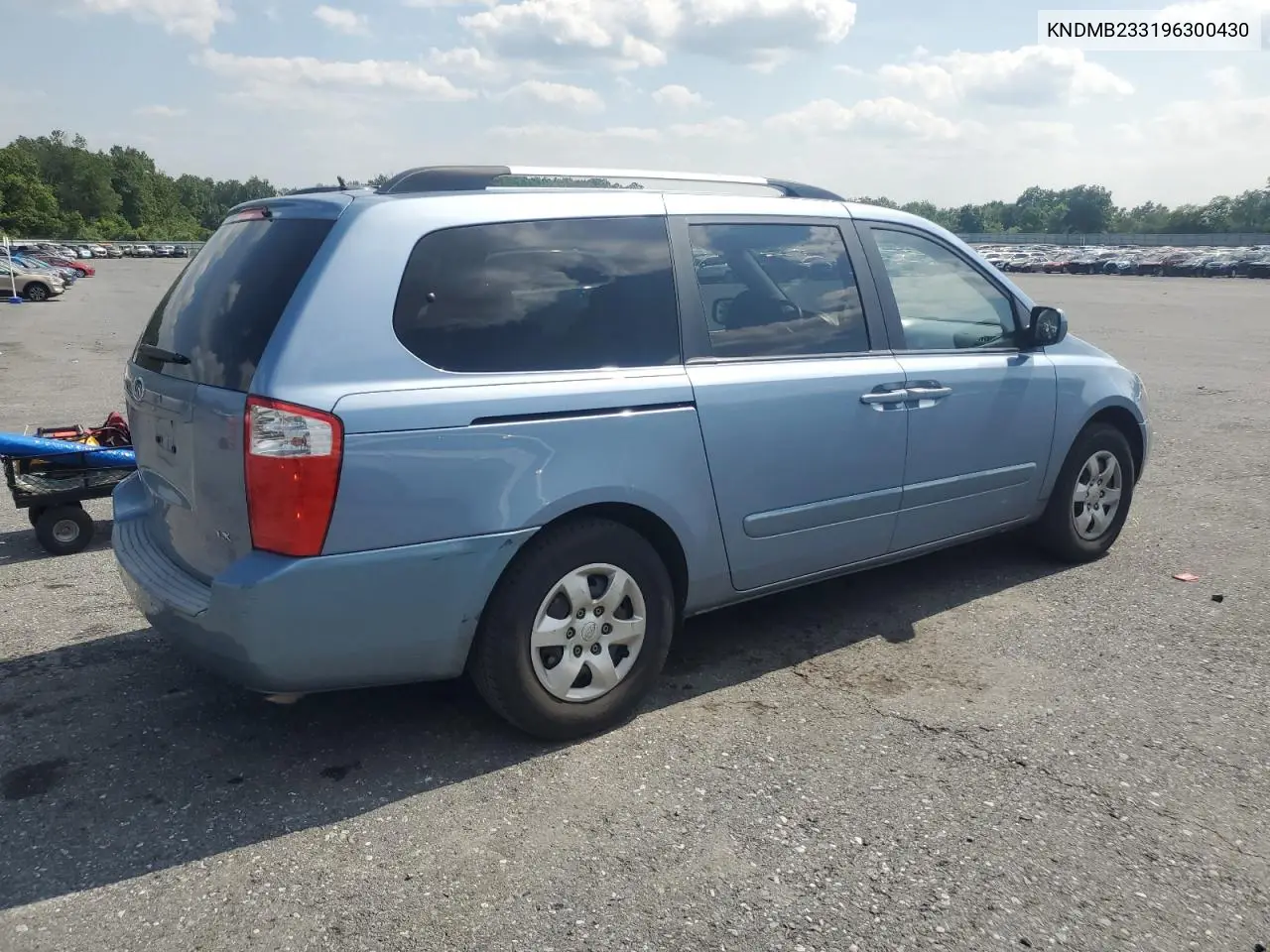 2009 Kia Sedona Ex VIN: KNDMB233196300430 Lot: 65557635