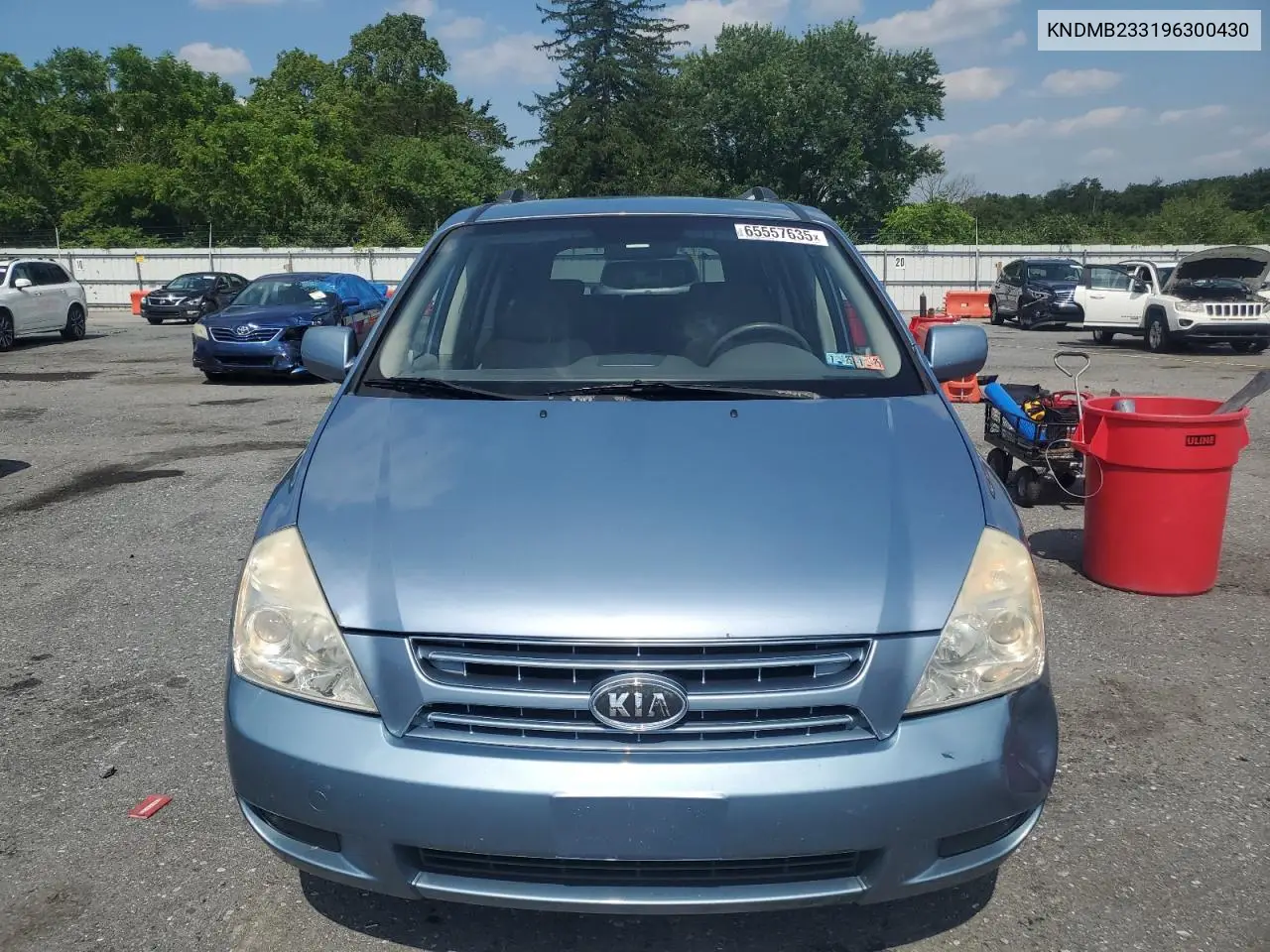 2009 Kia Sedona Ex VIN: KNDMB233196300430 Lot: 65557635