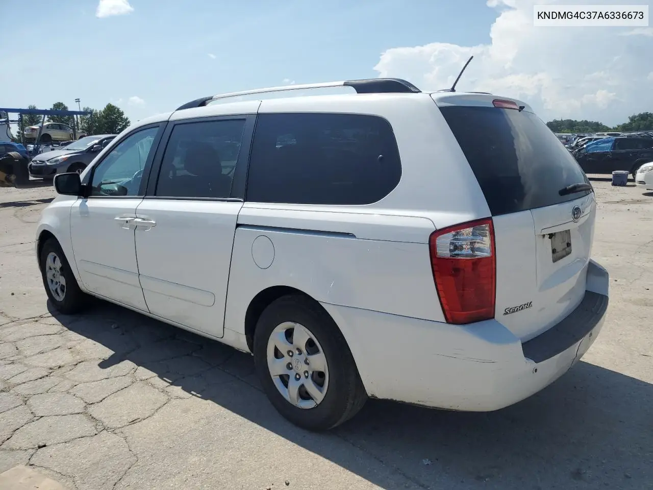 2010 Kia Sedona Lx VIN: KNDMG4C37A6336673 Lot: 64325205