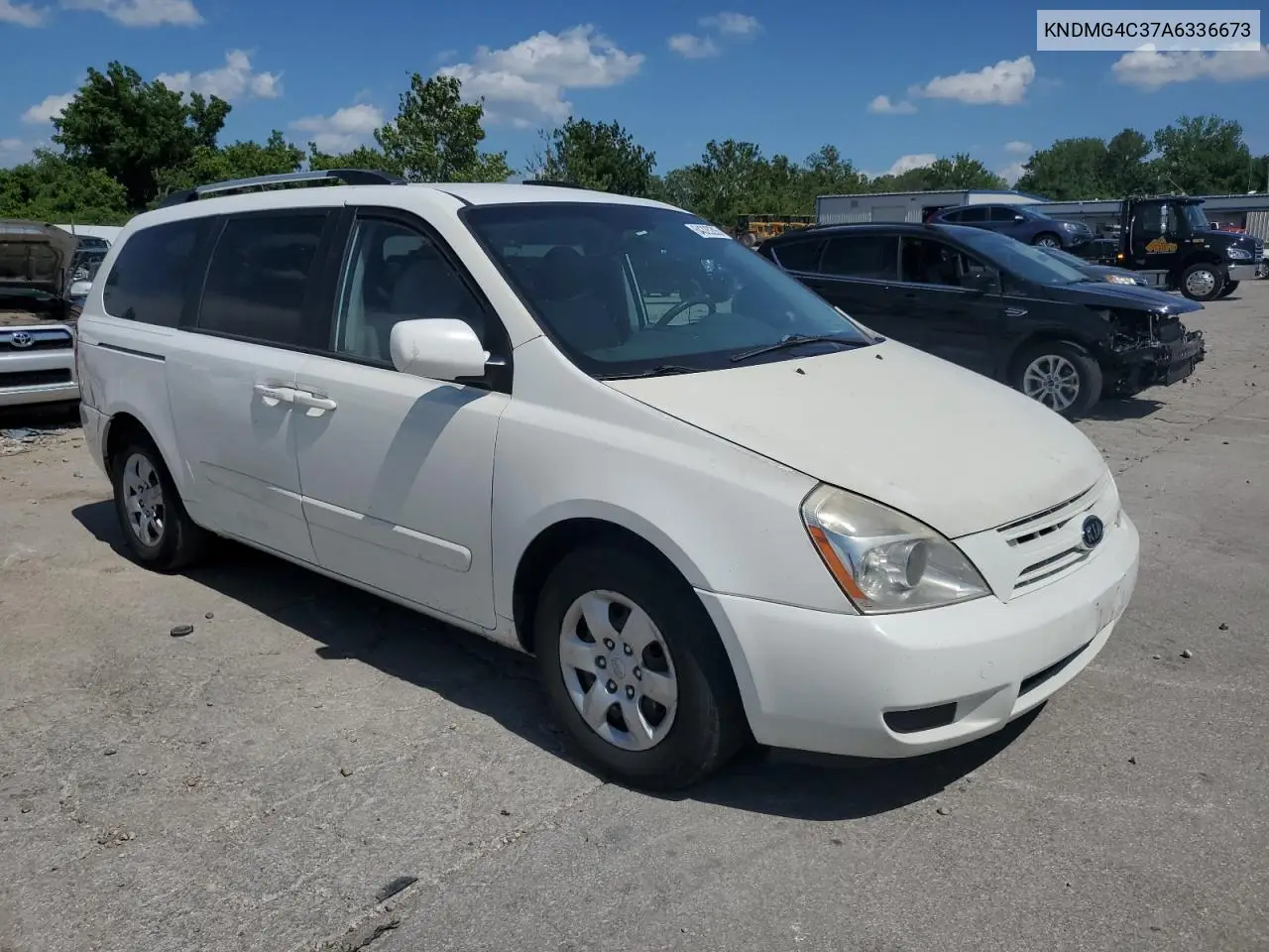 2010 Kia Sedona Lx VIN: KNDMG4C37A6336673 Lot: 64325205