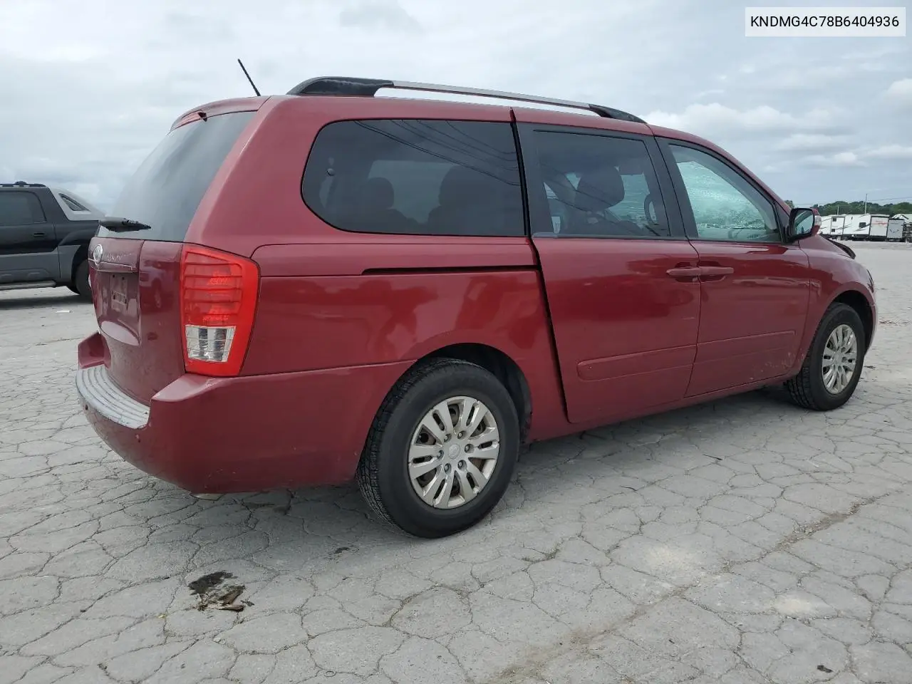 2011 Kia Sedona Lx VIN: KNDMG4C78B6404936 Lot: 55899445
