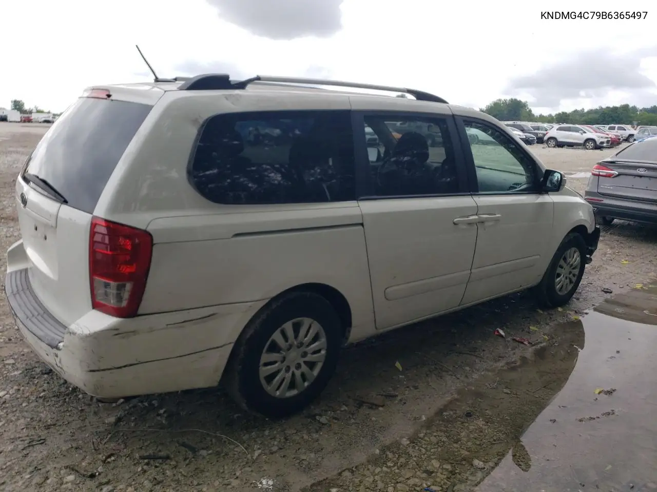 2011 Kia Sedona Lx VIN: KNDMG4C79B6365497 Lot: 60081815