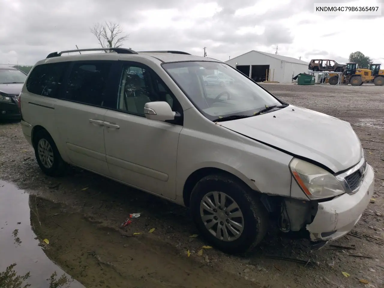 2011 Kia Sedona Lx VIN: KNDMG4C79B6365497 Lot: 60081815