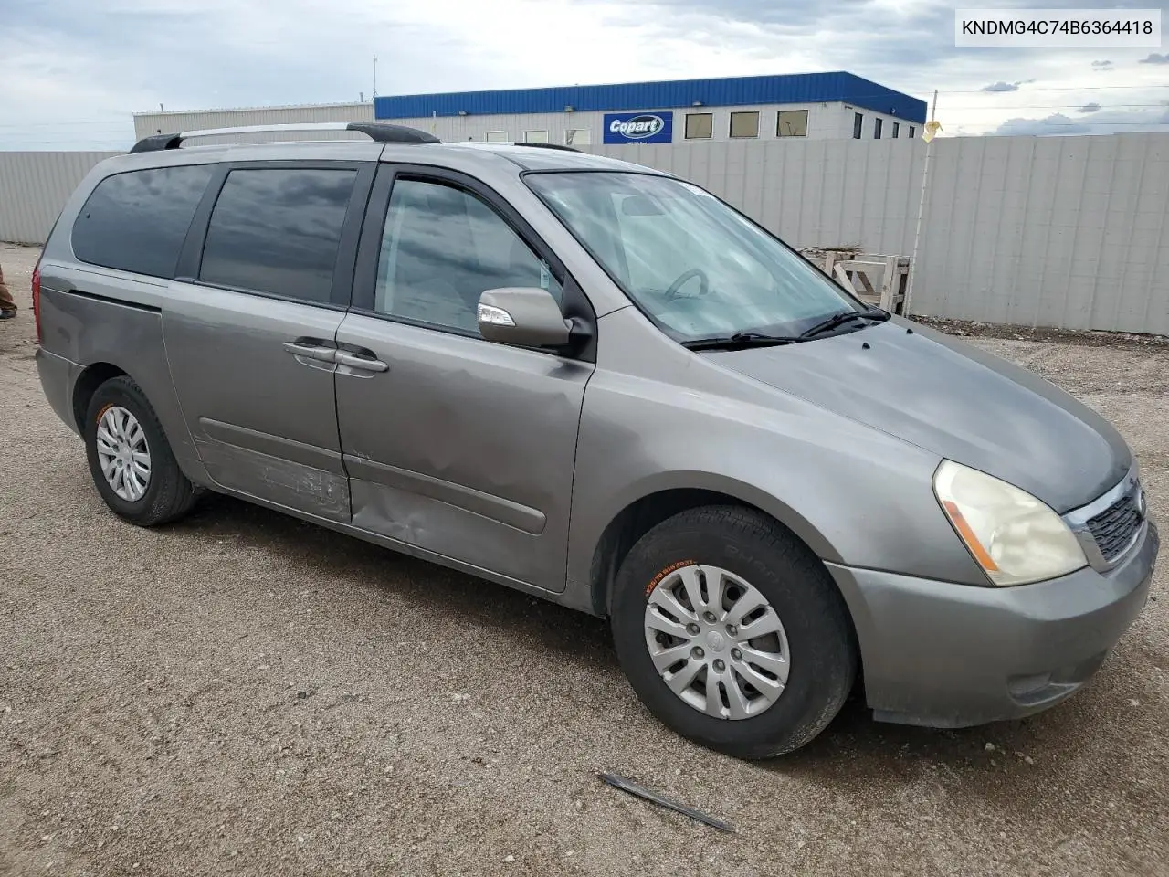 2011 Kia Sedona Lx VIN: KNDMG4C74B6364418 Lot: 61175735