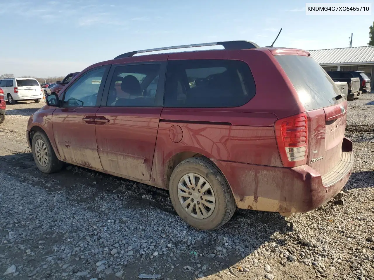 2012 Kia Sedona Lx VIN: KNDMG4C7XC6465710 Lot: 46810955