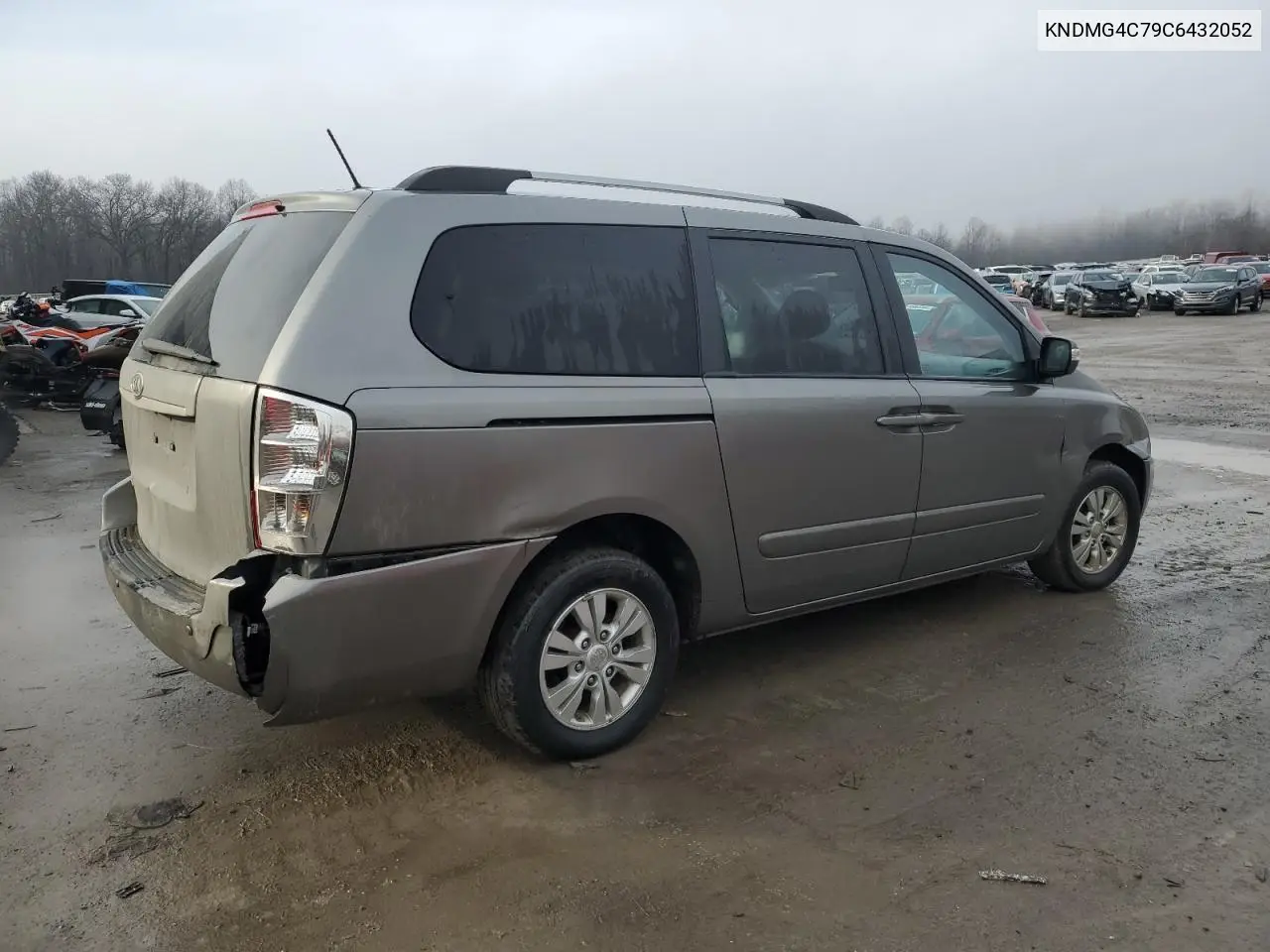 2012 Kia Sedona Lx VIN: KNDMG4C79C6432052 Lot: 46878895