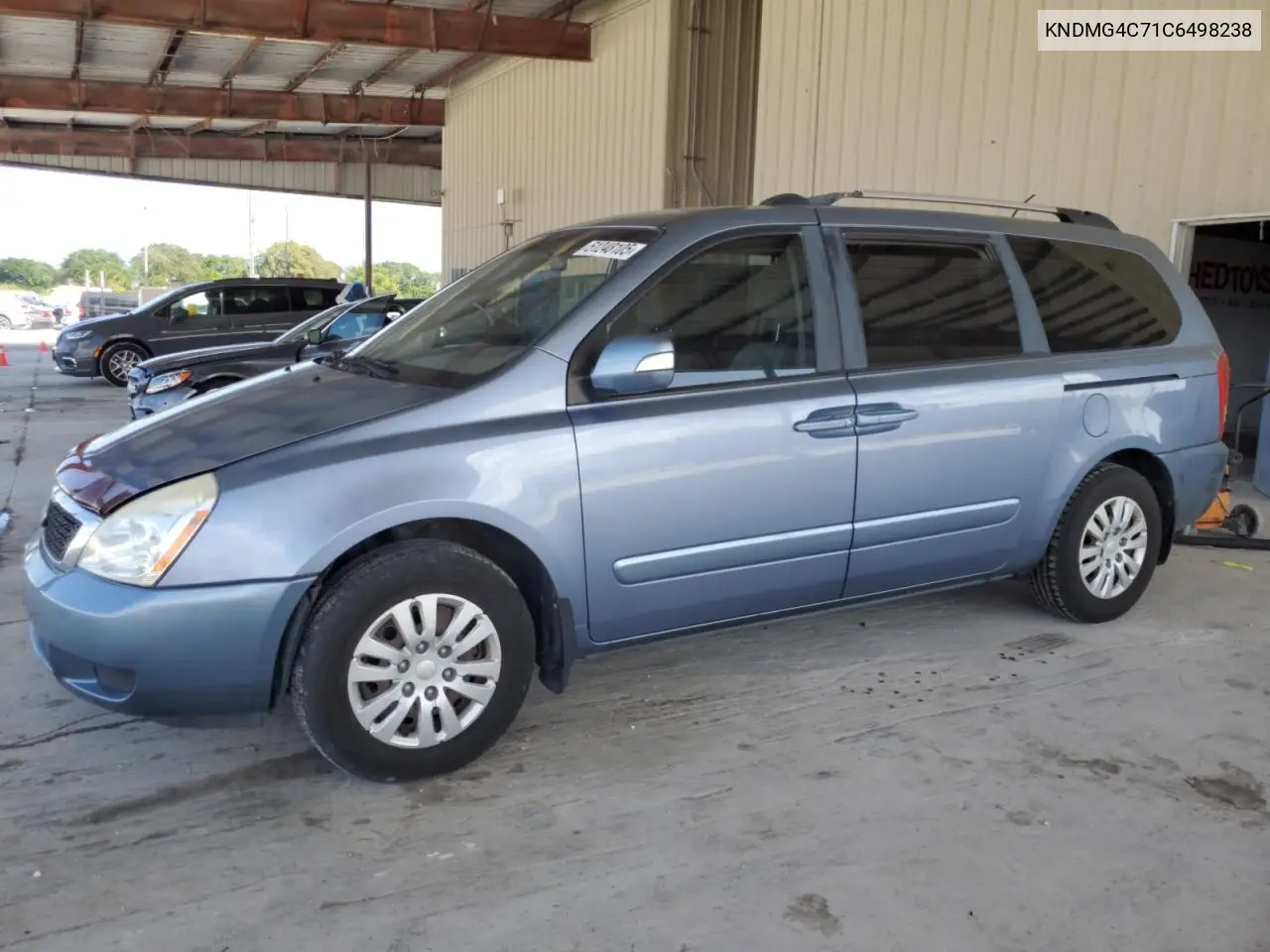 2012 Kia Sedona Lx VIN: KNDMG4C71C6498238 Lot: 51248105