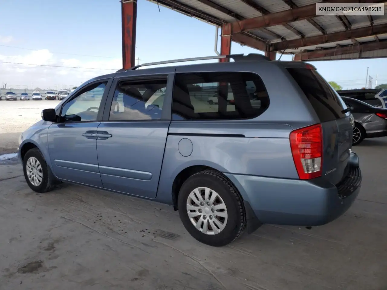 2012 Kia Sedona Lx VIN: KNDMG4C71C6498238 Lot: 51248105