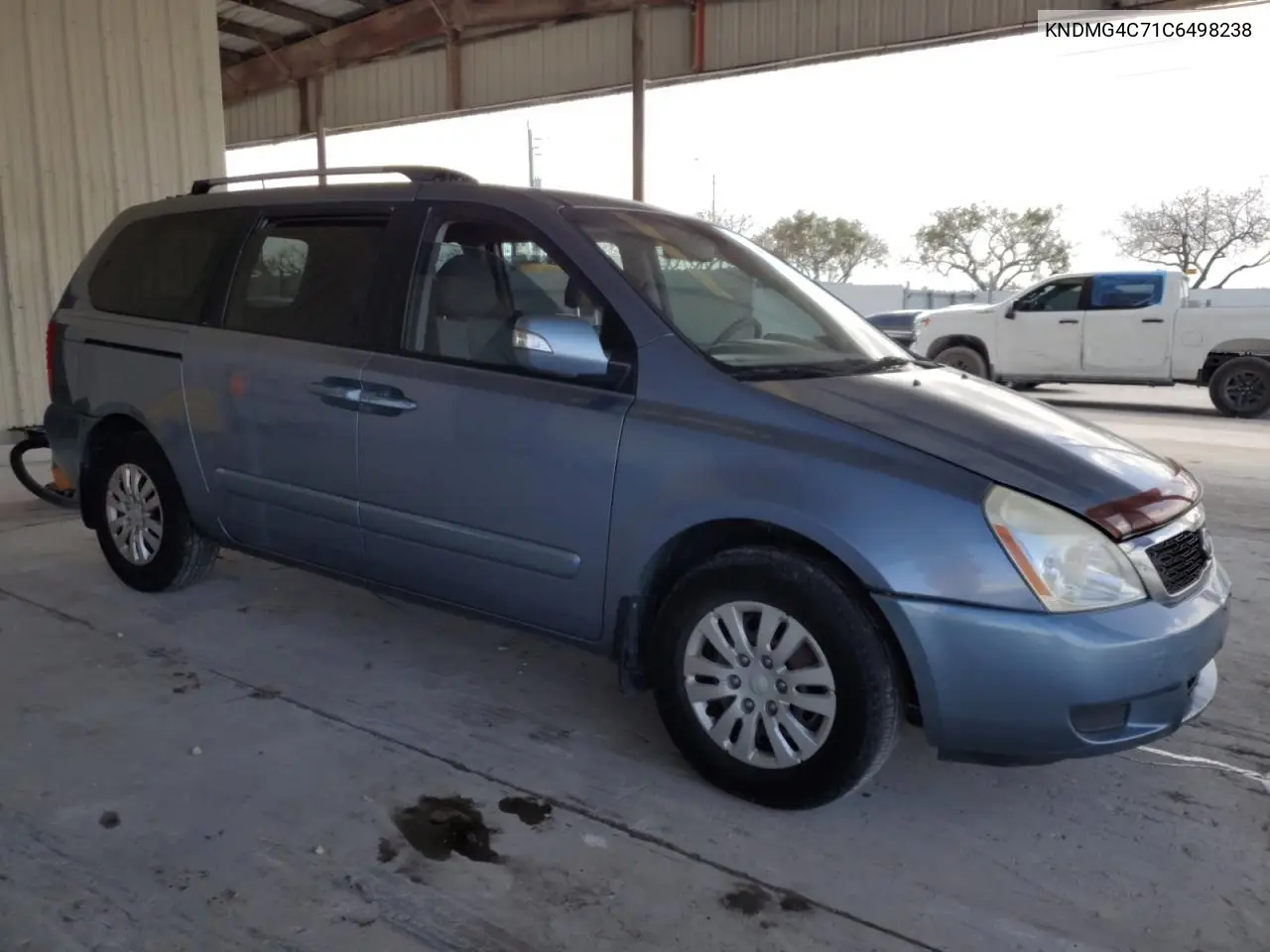 2012 Kia Sedona Lx VIN: KNDMG4C71C6498238 Lot: 51248105
