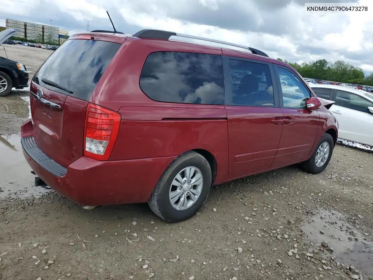 2012 Kia Sedona Lx VIN: KNDMG4C79C6473278 Lot: 56499195