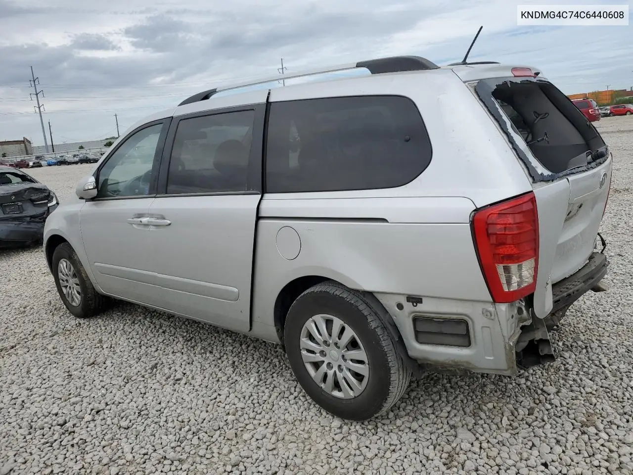 2012 Kia Sedona Lx VIN: KNDMG4C74C6440608 Lot: 56522925