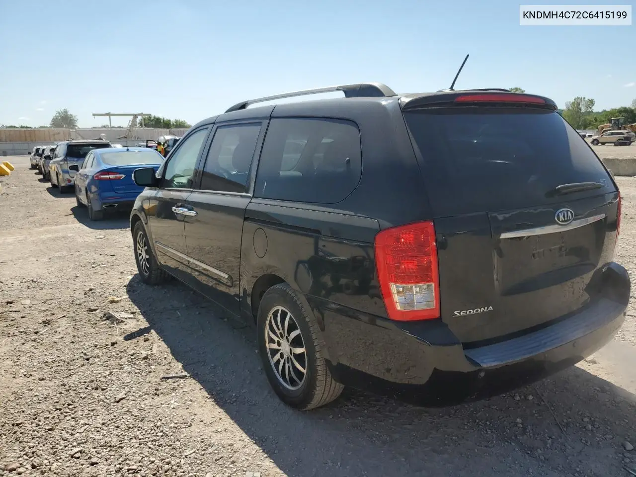 2012 Kia Sedona Ex VIN: KNDMH4C72C6415199 Lot: 56538595