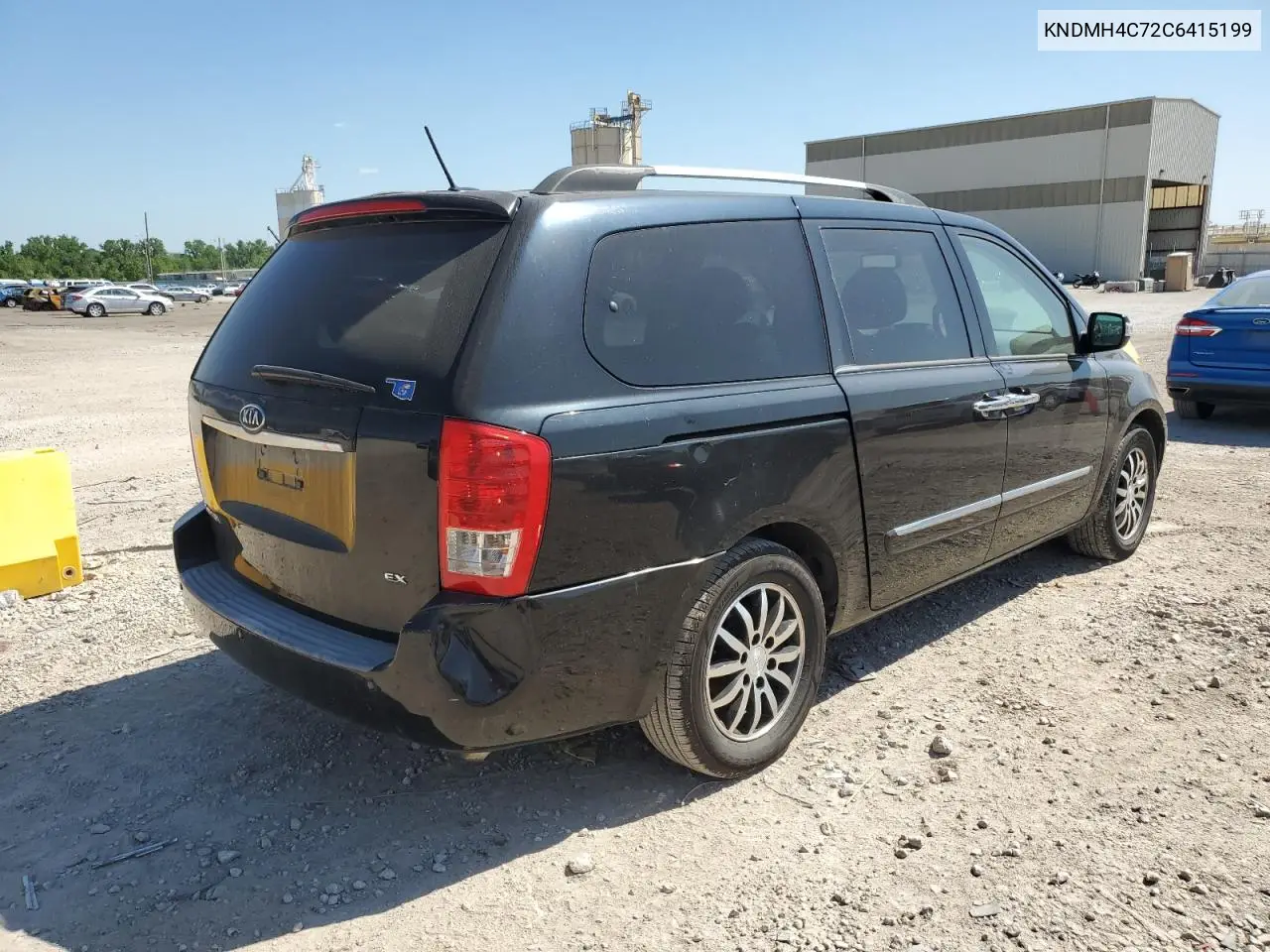 2012 Kia Sedona Ex VIN: KNDMH4C72C6415199 Lot: 56538595