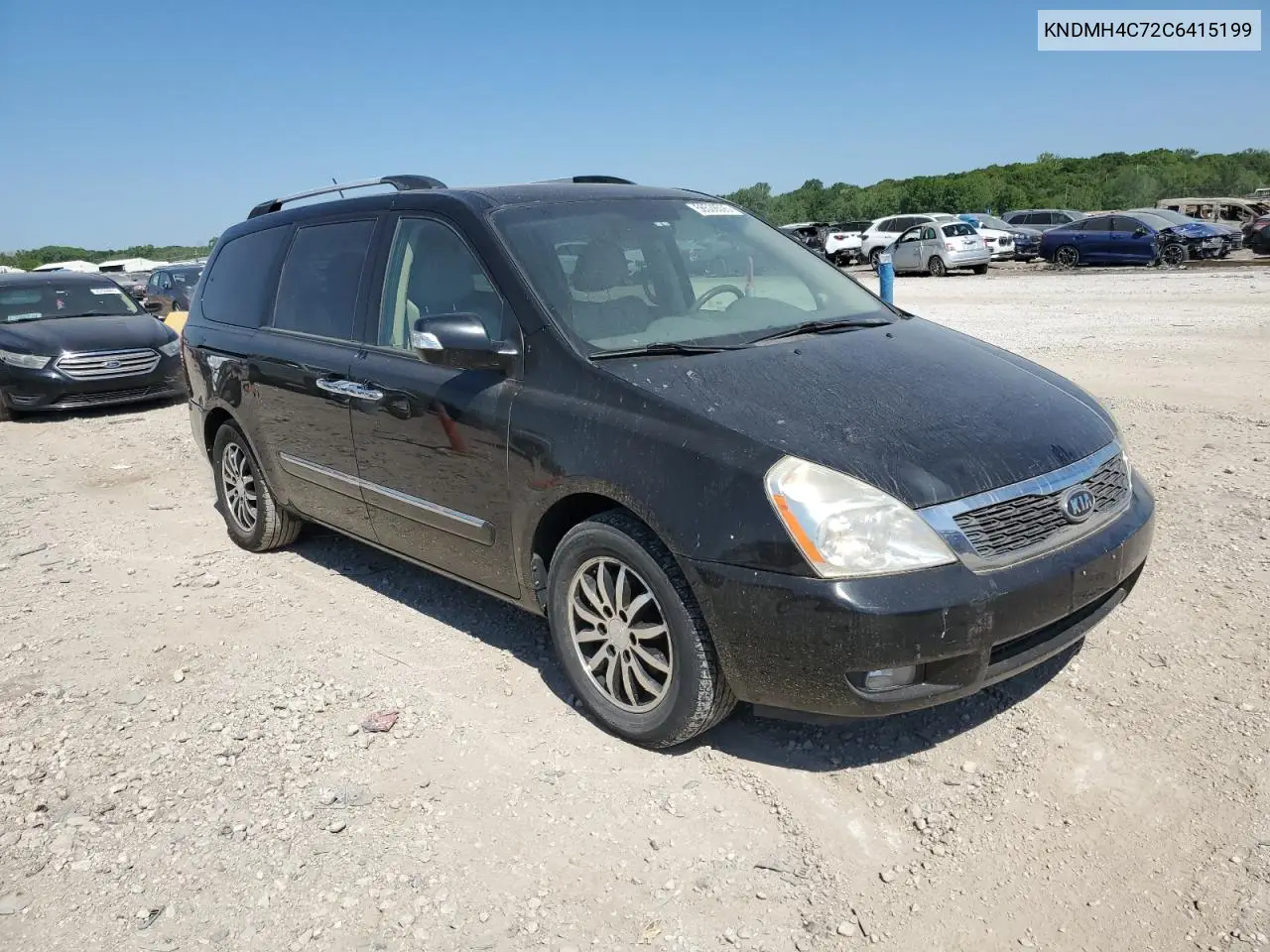 2012 Kia Sedona Ex VIN: KNDMH4C72C6415199 Lot: 56538595