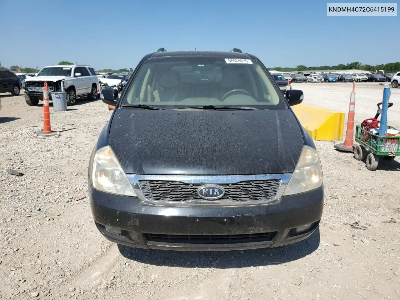 2012 Kia Sedona Ex VIN: KNDMH4C72C6415199 Lot: 56538595
