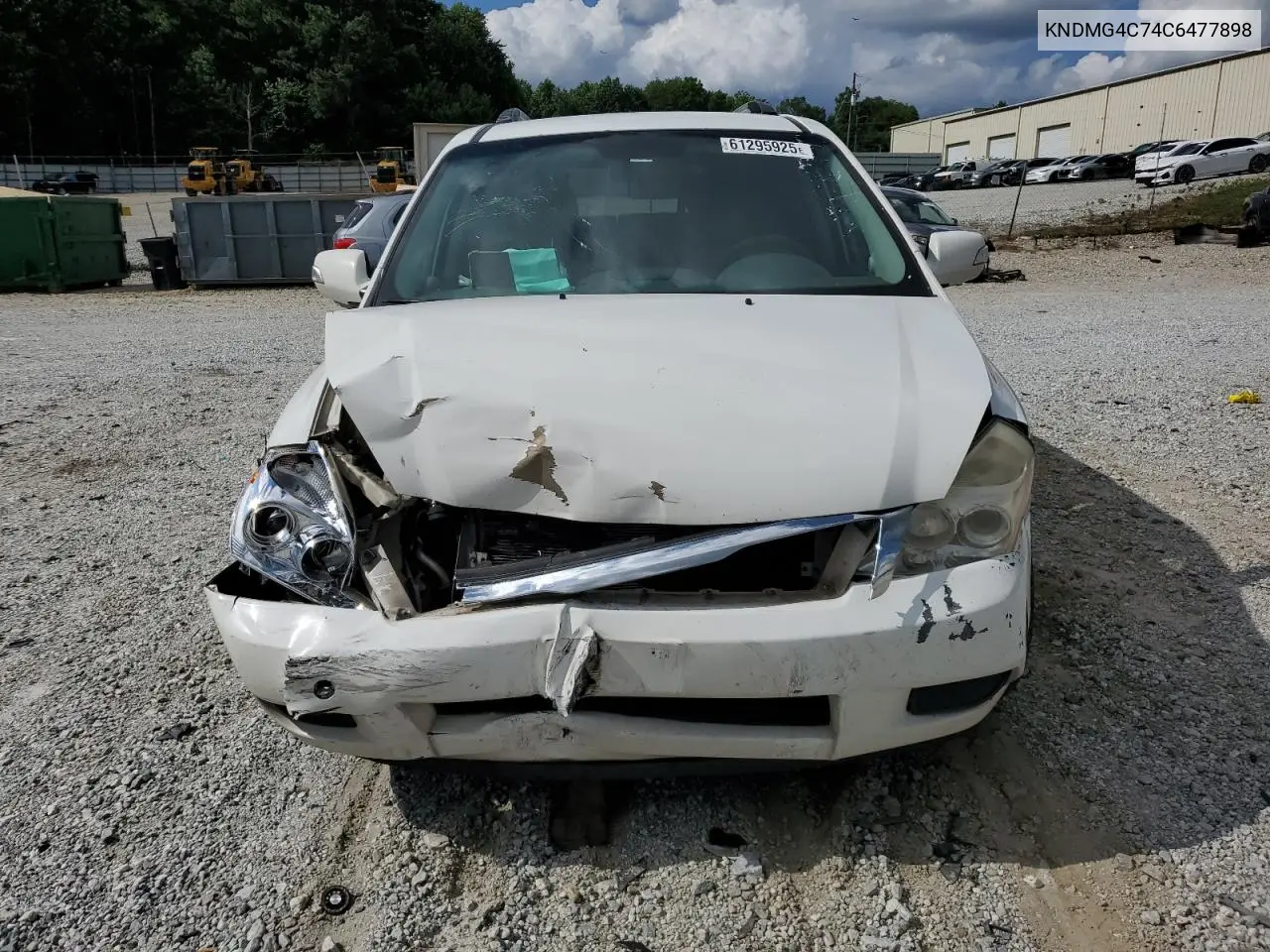 2012 Kia Sedona Lx VIN: KNDMG4C74C6477898 Lot: 61295925