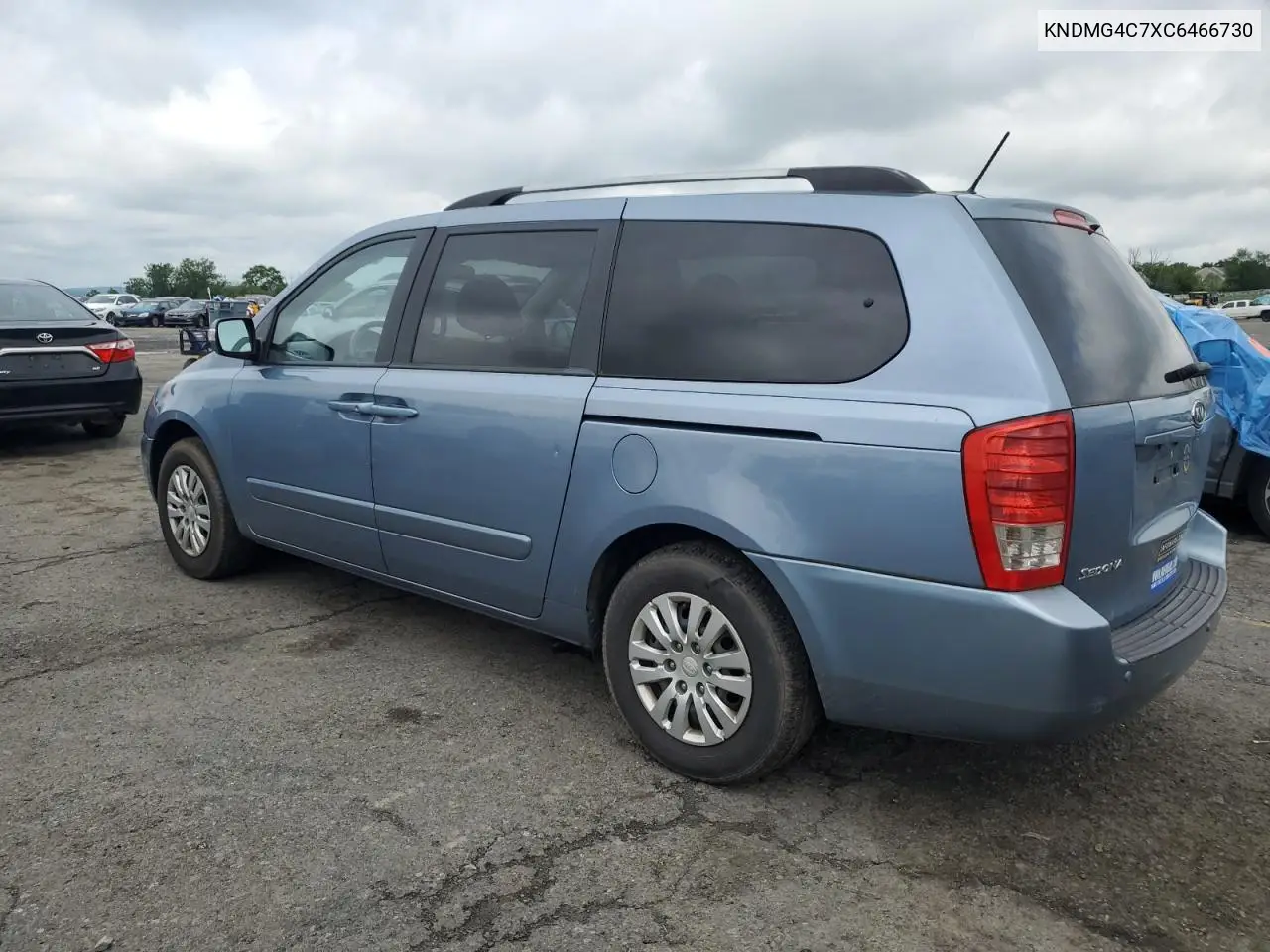 2012 Kia Sedona Lx VIN: KNDMG4C7XC6466730 Lot: 61454605