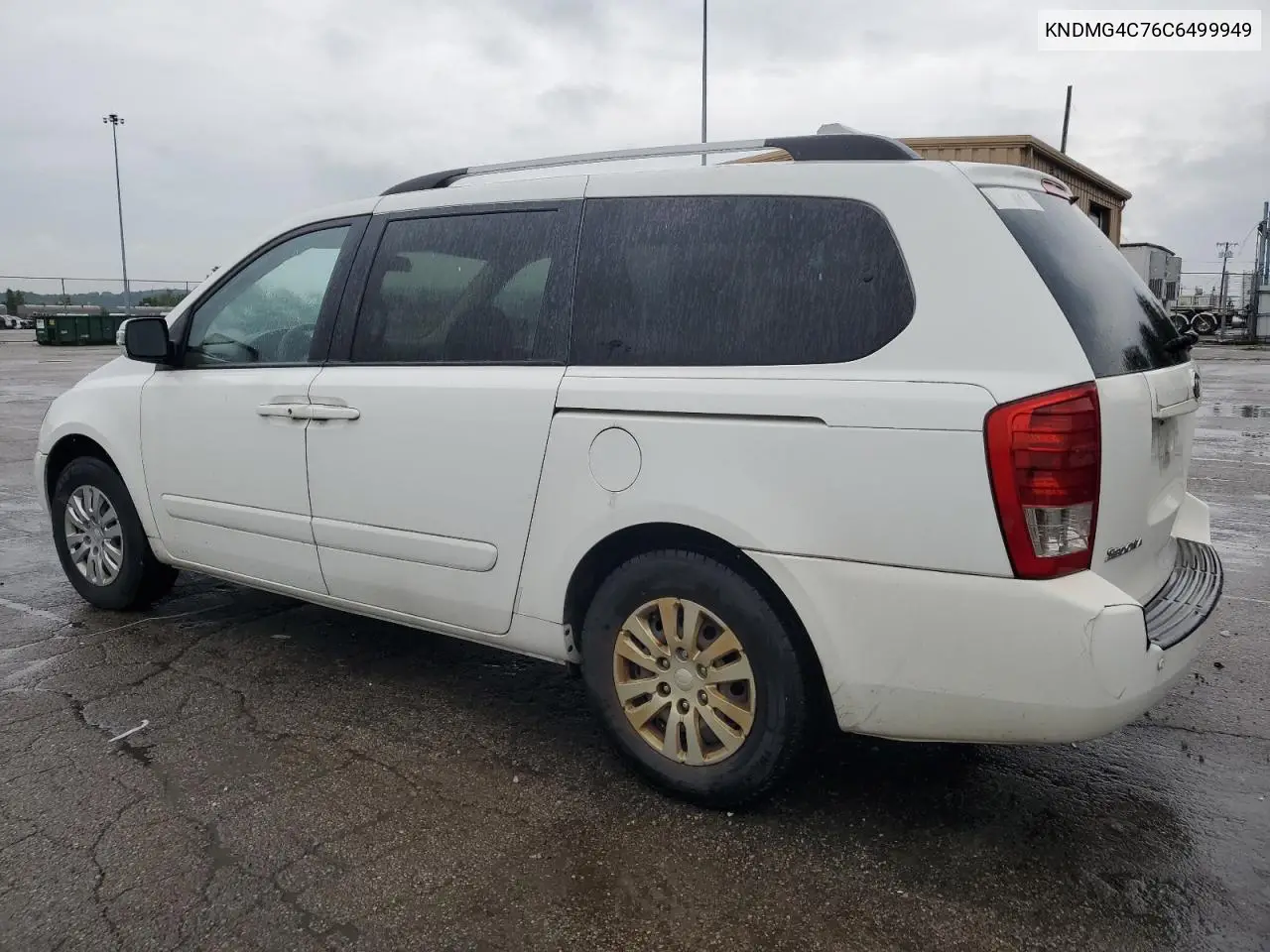 2012 Kia Sedona Lx VIN: KNDMG4C76C6499949 Lot: 63370665