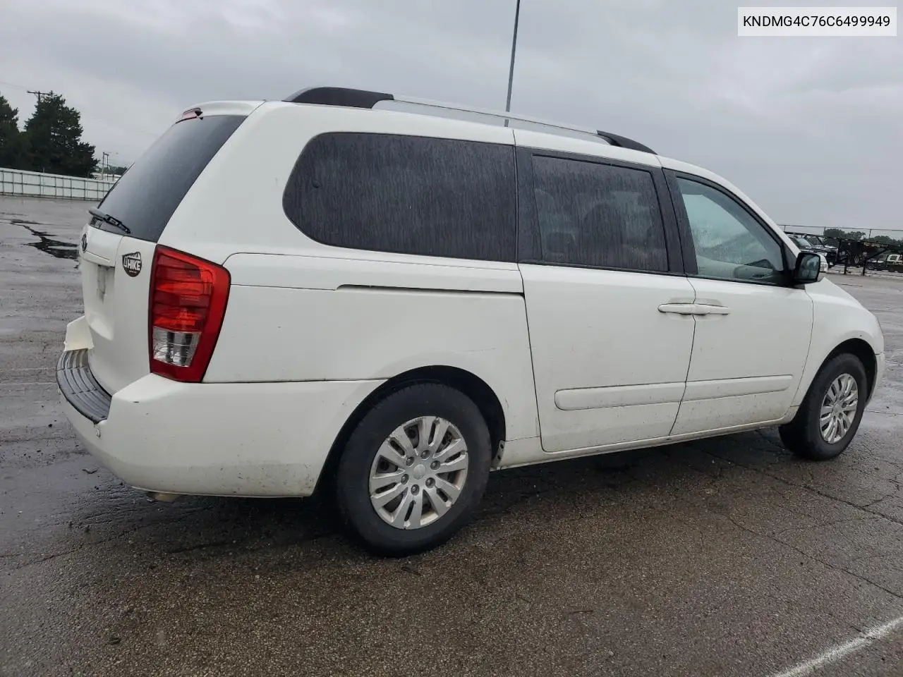 2012 Kia Sedona Lx VIN: KNDMG4C76C6499949 Lot: 63370665