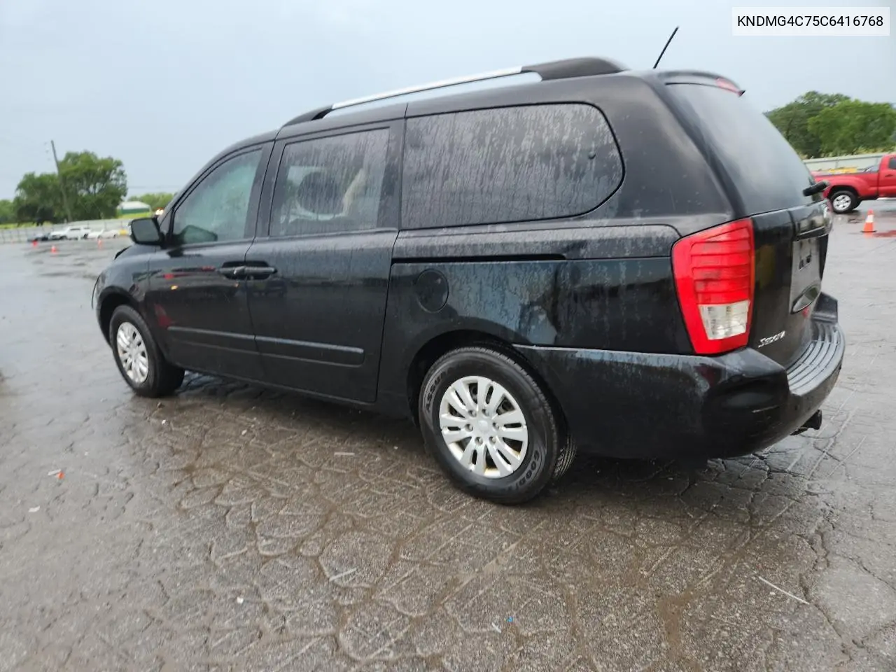 2012 Kia Sedona Lx VIN: KNDMG4C75C6416768 Lot: 64666985